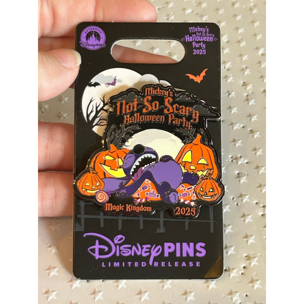 Disney Halloween Stitch mickeys Halloween party 2025 pin